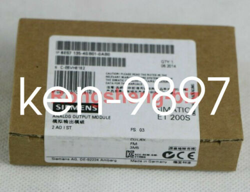 One Siemens Analog Output 6ES7 135-4GB01-0AB0 / 6ES7135-4GB01-0AB0 New in Box