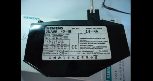 Siemens 3UA5540-1E 2.5-4A Thermal relay