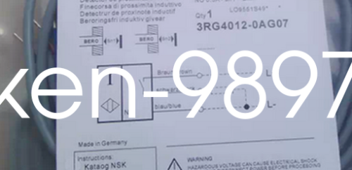 1PC New Siemens Proximity Sensor 3RG4012-0AG07
