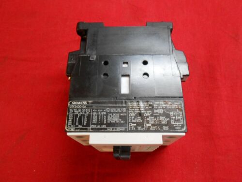 SIEMENS 3TF3400-0AK6 CONTACTOR 120VAC COIL