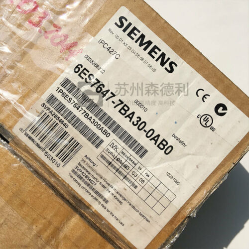 NIB SIEMENS SIMATIC IPC427C MICROBOX PC 6ES7647-7BA30-0AB0