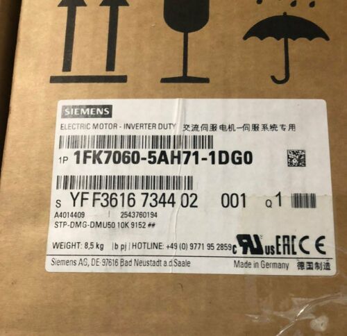 1PC New In Box Siemens Servo motor 1FK7060-5AH71-1DG0 1.74KW 1 year warranty#XR