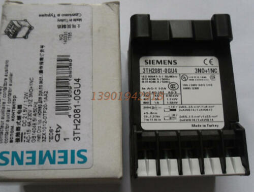 1pcs New Siemens contactor relays 3TH2081-0GU4 DC21.5V