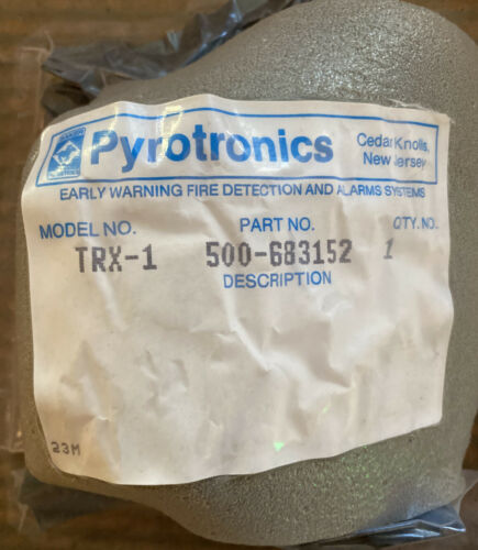 NIB PYROTRONICS CERBERUS SIEMENS TRX-1 ADDRESSABLE INTERFACE MODUL FIRE ALARM