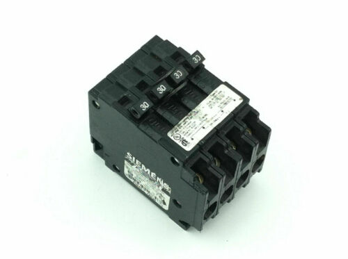 Siemens Q23030CT2 One Outer 30Amp 2-Pole &One Inner 30Amp 2-Pole Circuit Breaker