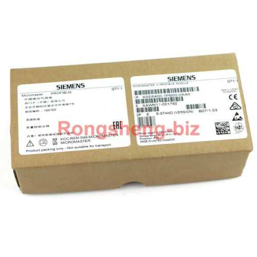 1PC Brand New Siemens 6SE6 400-1PB00-0AA0 6SE6400-1PB00-0AA0