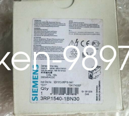 1PC Brand New SIEMENS 3RP1540-1BN30