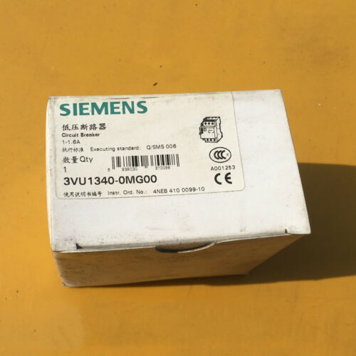 1PC NEW Siemens 3VU1340-0MG00 circuit breaker free shipping