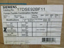 Siemens 17DSE92BF11 Fusible Combination Starter 3 Phase 120 Volt Coil