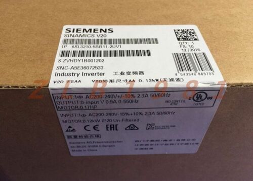 ONE NEW- Siemens 6SL3210-5BB11-2UV1