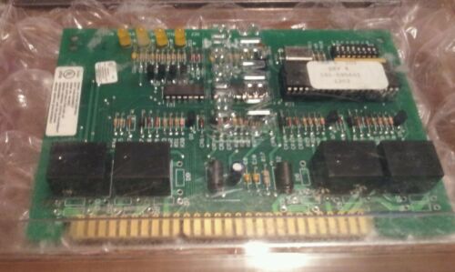 Siemens Cerebus Pyrotronics Fire Alarm MXL CRM-4 Control Relay Module Card