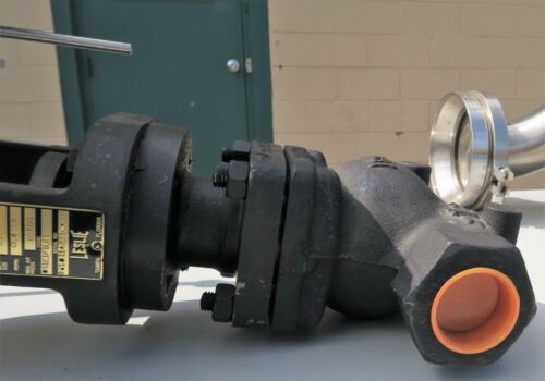 LESLIE 1 ½â€?DDLO-2 CONTROL VALVE 316 TRIM WITH SIEMENS 760 POSITIONER NEW NO-BOX