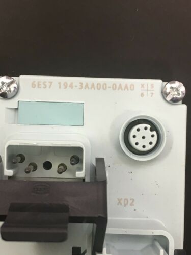 Siemens Simatic S7 6ES7 194-3AAA00-0AA0 6ES1943AAA000AA0 Connection Block ECOFAS