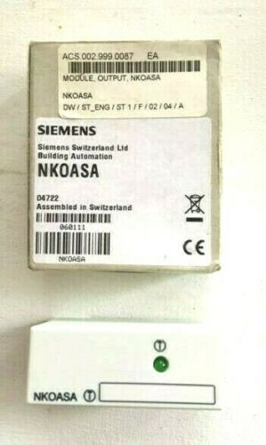 Siemens Landis & Staefa Output Modules, NKOASA 04722 NIB Free Shipping