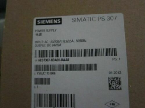 6ES7 307-1BA01-0AA0 6ES7307-1BA01-0AA0 Siemens Power Supply New