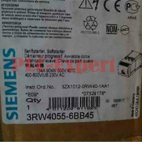 1PC New Siemens 3RW4055-6BB45 One year warranty 3RW40556BB45 Fast Delivery