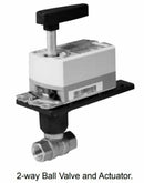 Siemens 171C-10210 Flowrite 599 Series 2-Way Ball Valve, GDE 161.1P Actuator