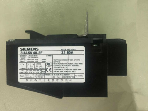 1PCS NEW Siemens Thermal Overload Relay 3UA5840-2F