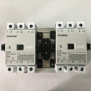 1pc New Siemens Mechanical Interlock Reversible Contactor 3TD4802-0XM0 AC220V