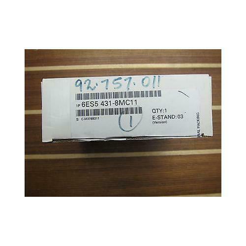 Siemens 6ES5 431-8MC11 Simatic S5 8-Point PLC Input Module 6ES54318MC11 NEW