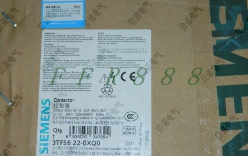 NEW SIEMENS 3TF5622-0XQ0 400A 380V