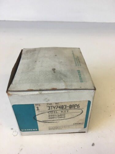 New! Siemens 3TY7403-0AP6 Coil Kit *Fast Shipping* Warranty!