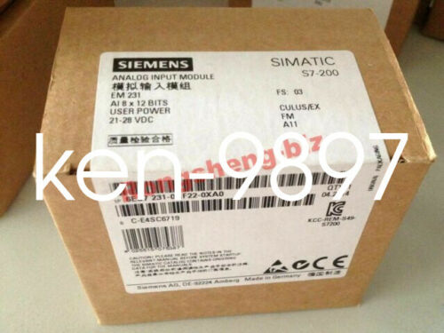 One New In Box SIEMENS 6ES72310HF220XA0 6ES7231-0HF22-0XA0 PLC Module