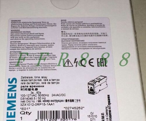 ONE NEW Siemens 3RP1576-1NQ30