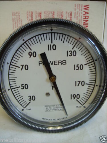 SIEMENS POWERS CONTROLS ANALOG RECEIVER GAUGE 142-0446