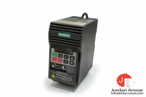 SIEMENS MICROMASTER 6SE9212-7DA40 INVERTER DRIVE
