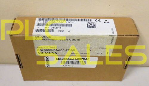SIEMENS 6SL3055-0AA00-2CA0 | Sinamics S120 Communication Board CBC10 *NIBFS*