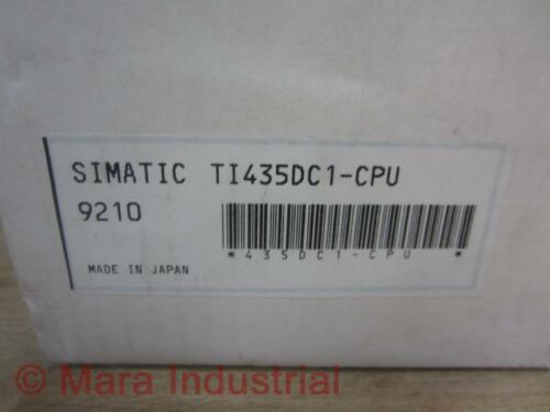 Siemens TI35DC1-CPU CPU Module TI135DC1CPU