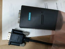 SIEMENS 6ES7972-0CA10-0XA0 6ES79720CA100XA0 ADAPTER HMI RS232/3964