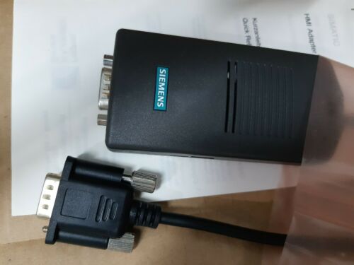 SIEMENS 6ES7972-0CA10-0XA0 6ES79720CA100XA0 ADAPTER HMI RS232/3964
