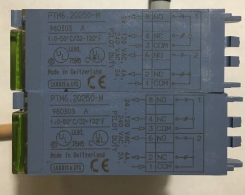 LOT OF 4 Siemens Point Termination Module PTM6-2P1K & PTM6-20250M