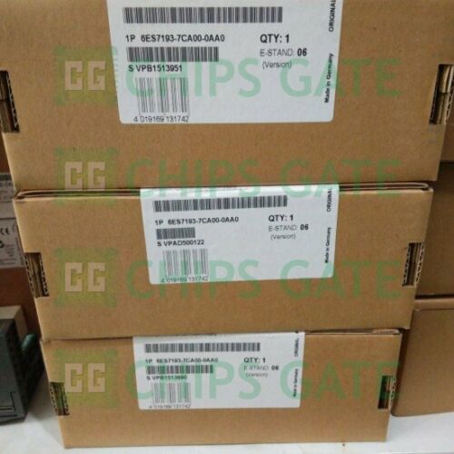 1PCS Brand NEW IN BOX Siemens 6ES7 193-7CA00-0AA0 Fast Ship