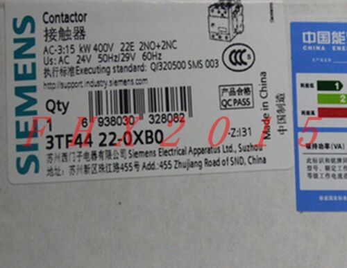ONE NEW Siemens 3TF44 22-0XB0