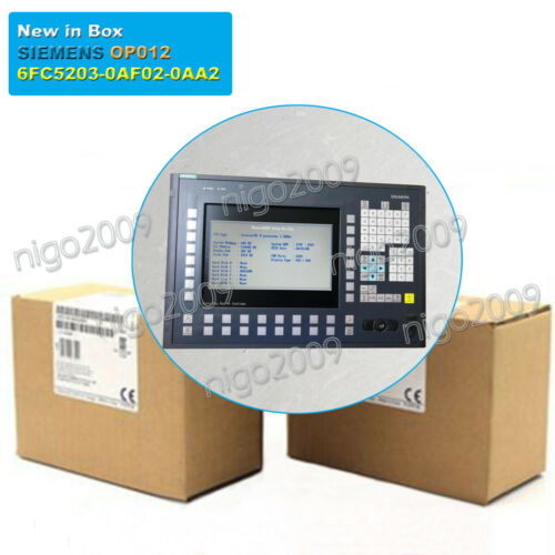 Original New In Box OP012 6FC5203-0AF02-0AA2 SIEMENS SINUMERIK Operator Panel