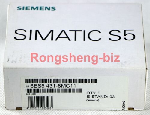 1PC Brand NEW IN BOX SIEMENS 6ES5 431-8MC11 6ES5431-8MC11