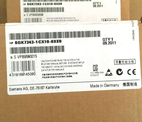 New Siemens 6GK7 343-1CX10-0XE0 6GK7343-1CX10-0XE0