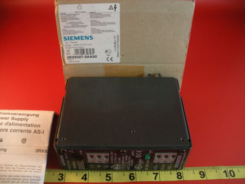 Siemens 3RX9307-0AA00 Single Power Supply AS Interface DC 30v 2.4a 3RX93070AA00