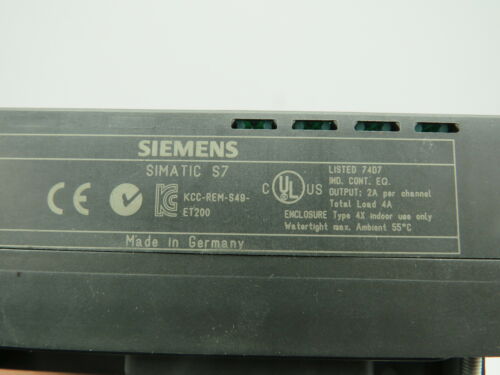 Siemens 6ES7 142-1BD40-0XA0 Simatic ET200 Digital Output Module