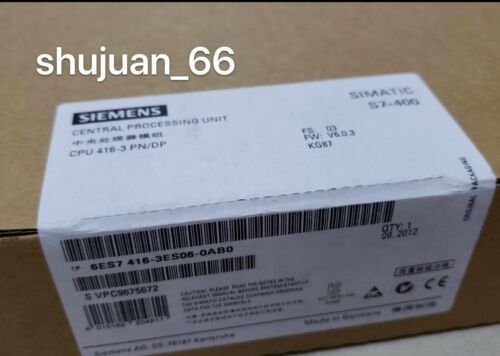 SIEMENS 6ES7416-3ES06-0AB0 / 6ES7 416-3ES06-0AB0 SIMATIC S7-400 CPU 416-3 PN/DP
