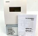 Siemens QPA2060D SENSOR CO2 & TEMP ROOM 0-10V DISPLAY New In Box