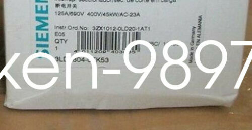 1PC Brand NEW Siemens 3LD2804-0TK53 3LD2804-OTK53