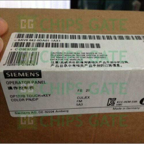 1PCS NEW Siemens OP177B 6AV6 642-0DA01-1AX1 Touch screen Glass Fast Ship
