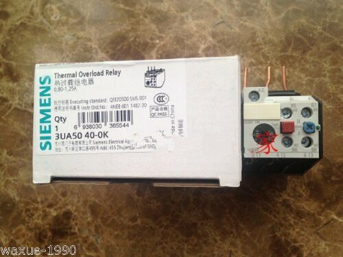 1pcs New Siemens 3UA5040-OK 0.8-1.25A