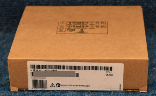 New Sealed Siemens 6ES7-511-1AK02-0AB0 /E-Stand 02 6ES75111AK020AB0 MFG: 2019 S