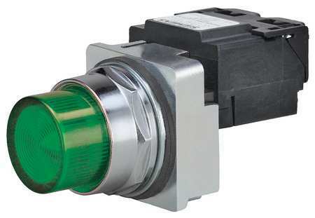 SIEMENS 52PL4J3XB Pilot Light Complete,LED,480V,30mm,GR