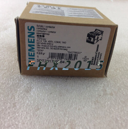 Siemens contactor 3RT2017-2BB41 DC24V